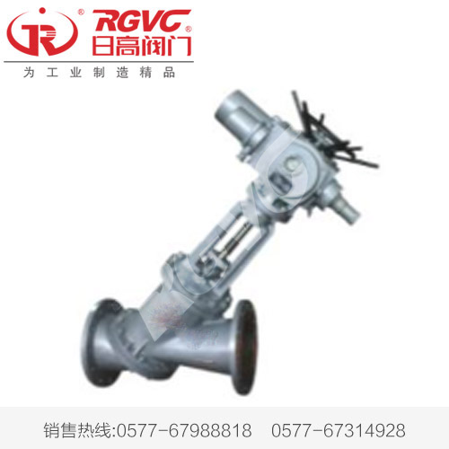 电动Y型料浆阀